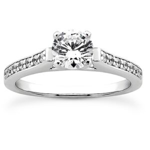 14 Karat Diamond Engagement Ring