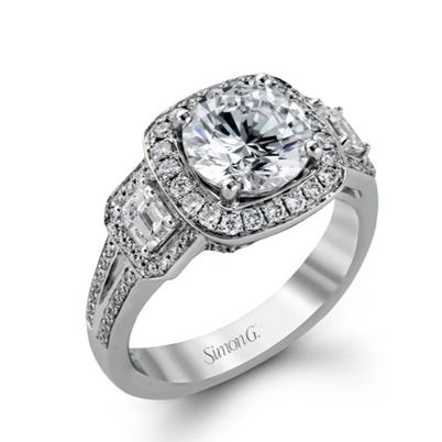 Simon G 18 Karat Diamond Engagement Ring Charisma Jewelers Simon G 18 Karat Diamond Engagement Ring