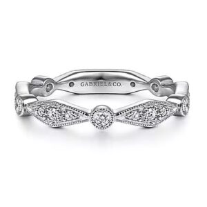 Gabriel & Co. Diamond Stackable Ring