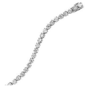 14kt White Gold Diamond Tennis Bracelet