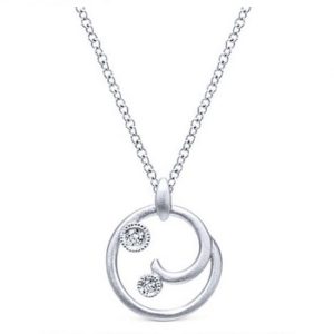 Gabriel & Co. Silver Necklace