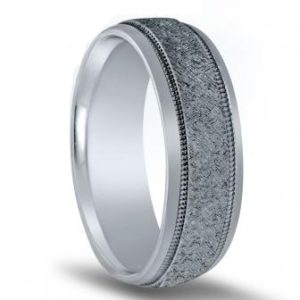 Novell 14 Karat White Gold Band