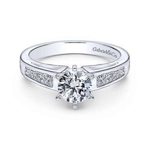 Gabriel & Co. Diamond Mounting