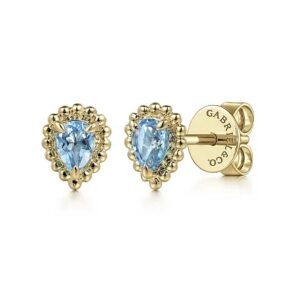 Gabriel & Co. Blue Topaz Earrings