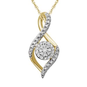 10 Karat Diamond Pendant