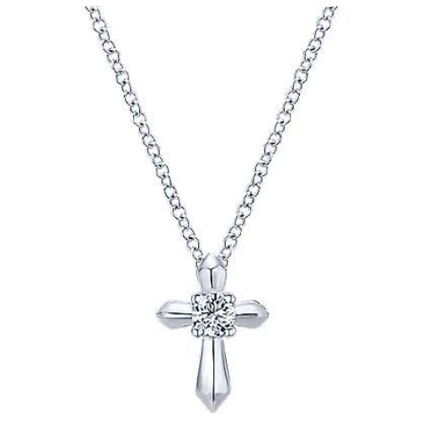 Gabriel & Co. Silver Necklace