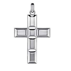 Gabriel & Co. Men’s Silver Cross Pendant