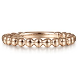 Gabriel & Co. Gold Stackable Ring