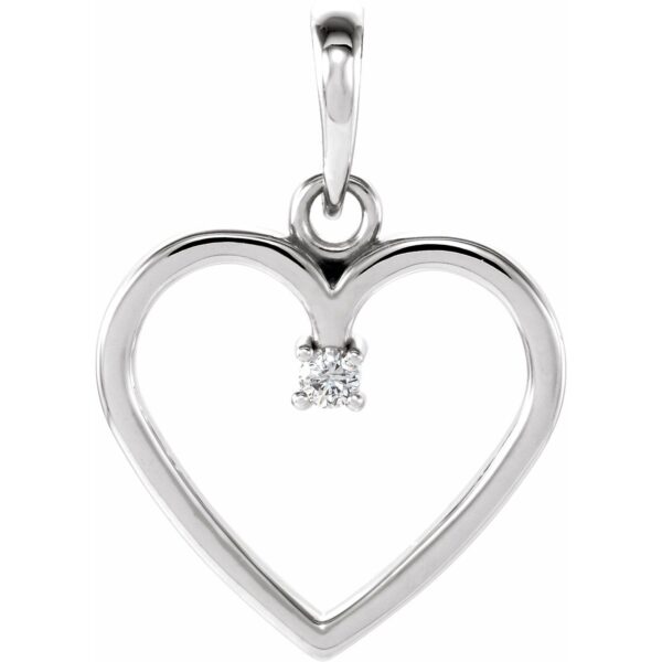 Sterling Silver Heart Necklace