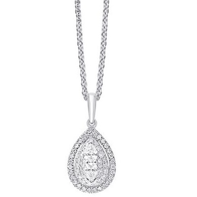 Silver Diamond Pendant - Charisma Jewelers