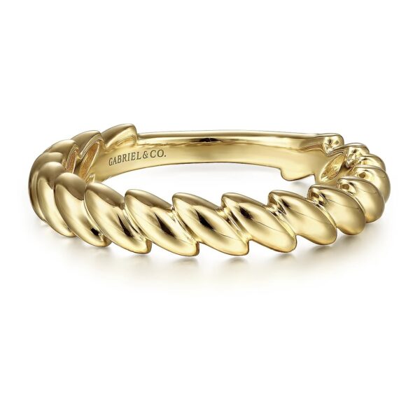 Gabriel & Co. Gold Stackable Ring