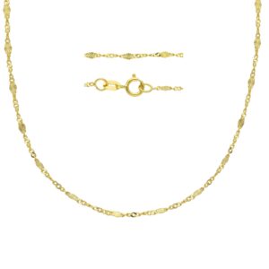 14 karat yellow gold necklace. 60 cm. MADE IN ITALY.