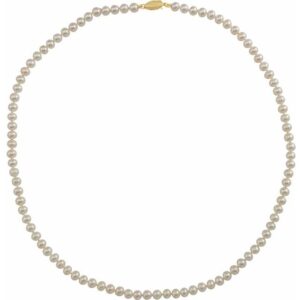 14 Karat Pearl Necklace