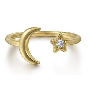 Gabriel & Co. Gold Fashion Ring