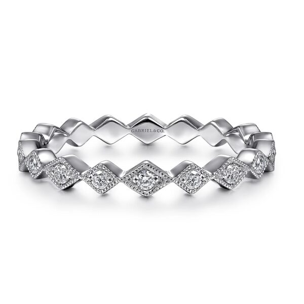 Gabriel & Co. Diamond Stackable Ring