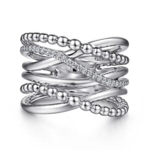 Gabriel & Co. Silver Ring