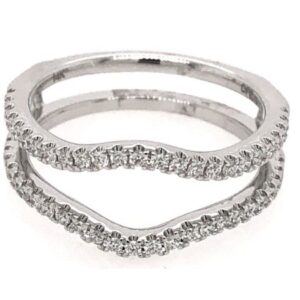 14 Karat White Gold Diamond Enhancer