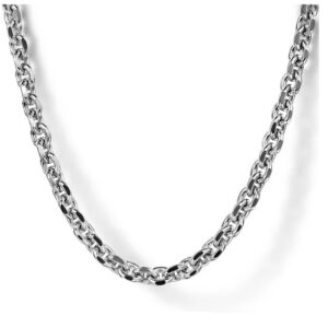 Gabriel & Co. Men’s Silver Chain Necklace
