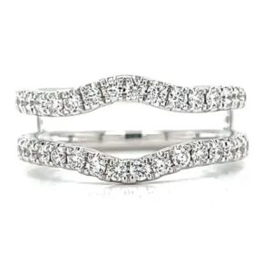 14 Karat White Gold Diamond Enhancer