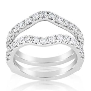 14 Karat White Gold Diamond Enhancer