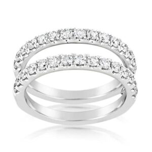 14 Karat White Gold Diamond Enhancer