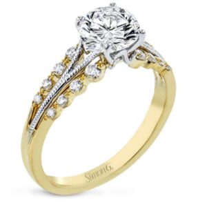 Simon G. 18 Karat Gold Diamond Mounting