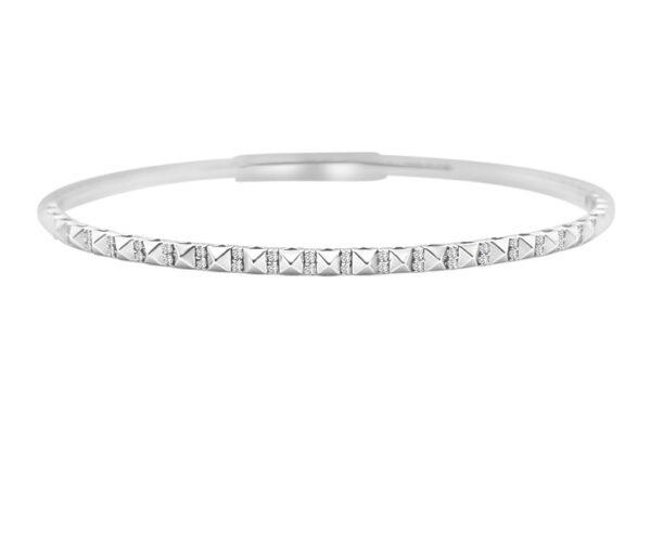 14kt Diamond Bangle Bracelet