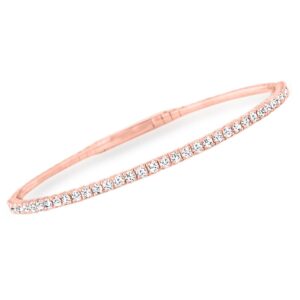 14kt Diamond Bangle Bracelet