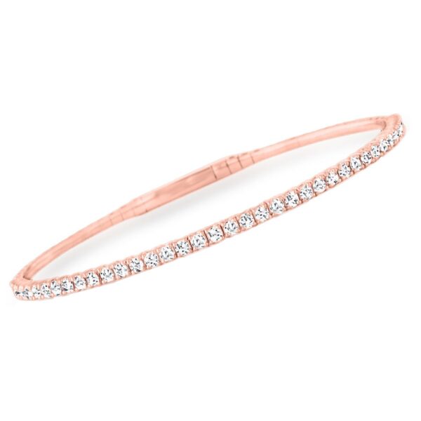 14kt Diamond Bangle Bracelet