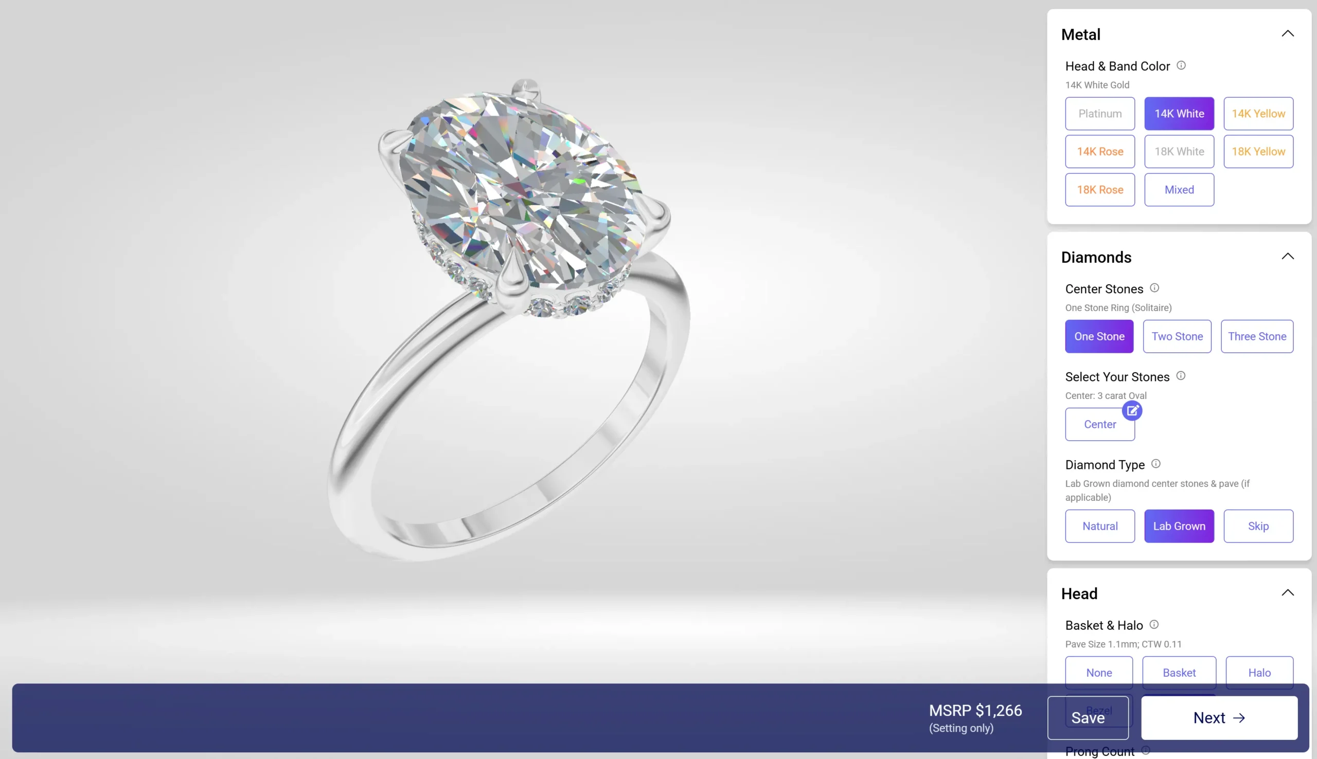 Custom ring builder