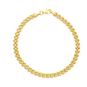 18 karat yellow gold bracelet. MADE IN ITALY.