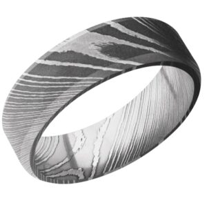 Lashbrook Damascus Wedding Band