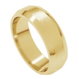 10 Karat Yellow Gold Men's Wedding Band