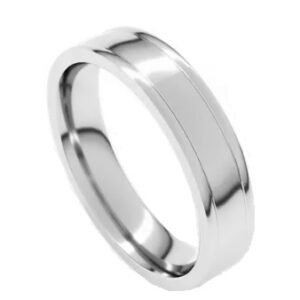 10 Karat White Gold Wedding Band