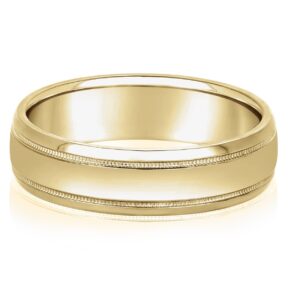 10 Karat Yellow Gold Wedding Band