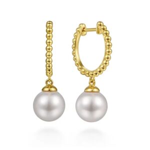 Gabriel & Co. Pearl Earrings