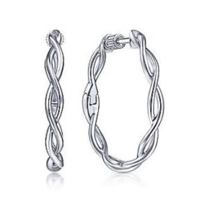 Sterling silver earrings by Gabriel & Co.