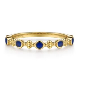 Gabriel & Co. Gold Stackable Ring