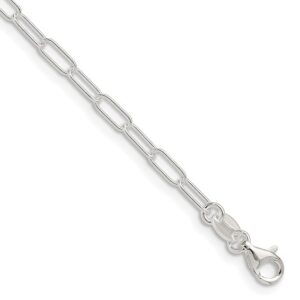 Sterling Silver Paperclip Necklace
