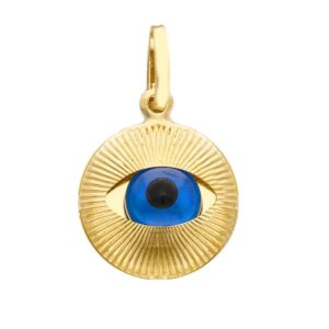 18 karat yellow gold pendant. MADE IN ITALY.