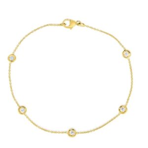 14kt Diamond Bracelet